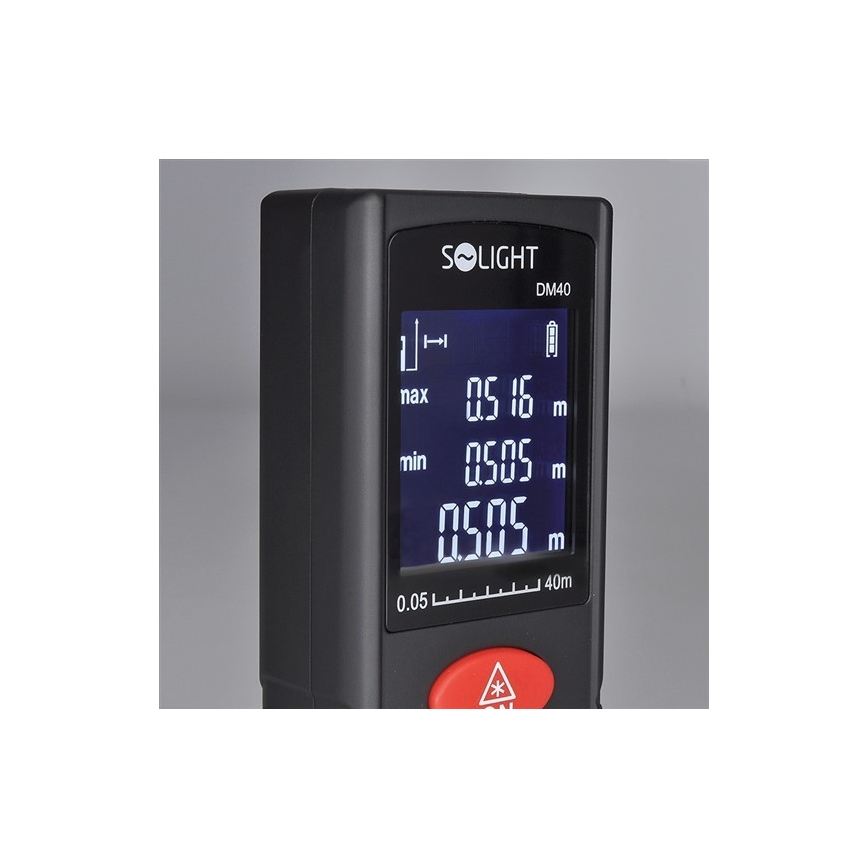 Laser distance meter 2x1,5V/AAA