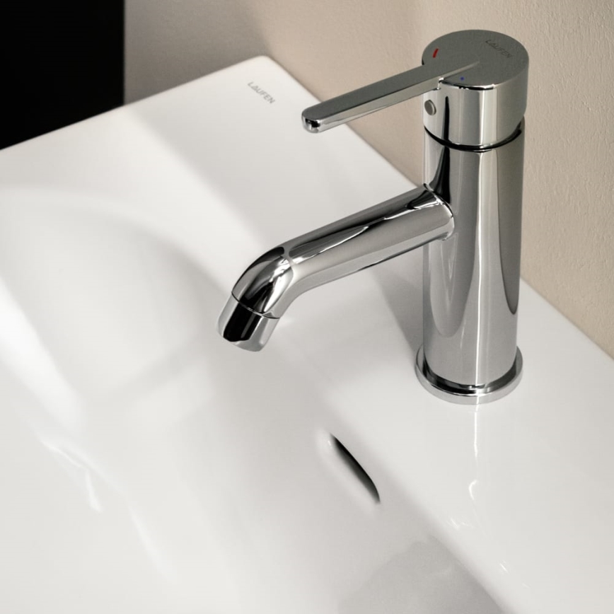 LAUFEN H3110810041201 - Basin tap LUA 19,2 cm shiny chrome