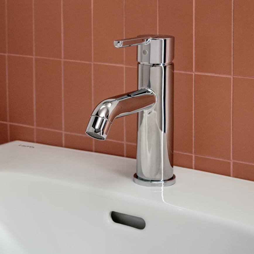 LAUFEN H3110810041201 - Basin tap LUA 19,2 cm shiny chrome