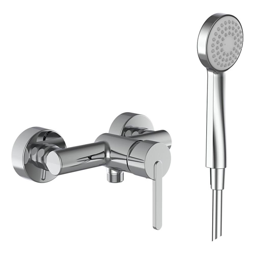 LAUFEN H3310810041311 - Shower set with tap LUA shiny chrome