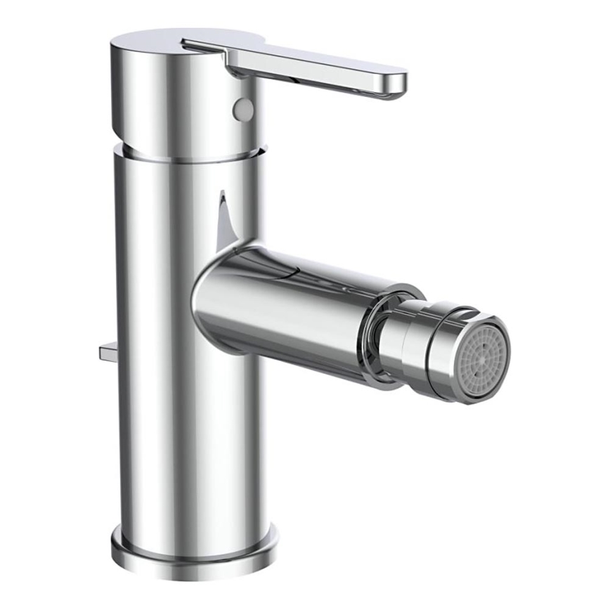 LAUFEN H3410810041141 - Bidet tap + waste with overflow LUA shiny chrome