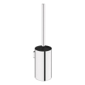LAUFEN H3840610040001 - NIARA wall-mounted toilet brush, polished chrome