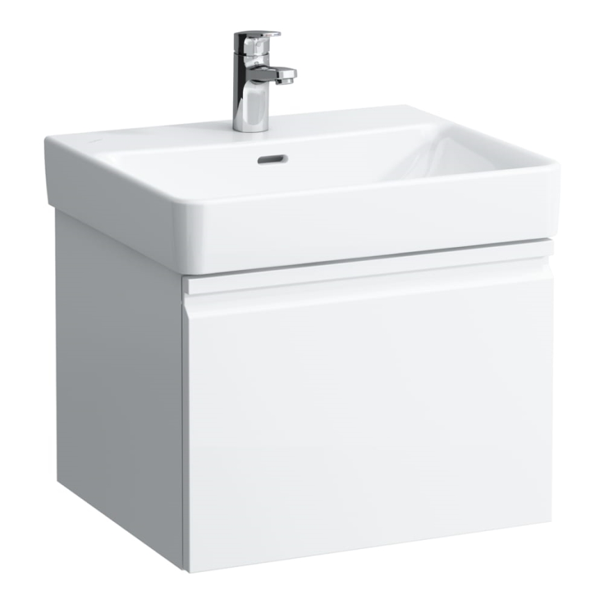 LAUFEN H8109620001041 - Countertop/wall-hung PRO washbasin 55x46,5 cm ceramic/white