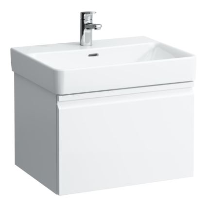 LAUFEN H8109630001041 - PRO Countertop/Wall-Mounted Washbasin 60 x 46.5 cm Ceramic/White