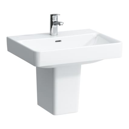 LAUFEN H8109630001041 - PRO Countertop/Wall-Mounted Washbasin 60 x 46.5 cm Ceramic/White
