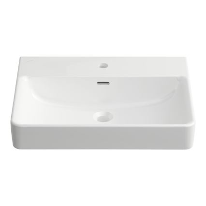 LAUFEN H8109630001041 - PRO Countertop/Wall-Mounted Washbasin 60 x 46.5 cm Ceramic/White