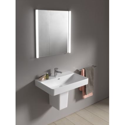 LAUFEN H8189580001041 - PRO countertop/wall-hung washbasin 55x38 cm ceramic/white