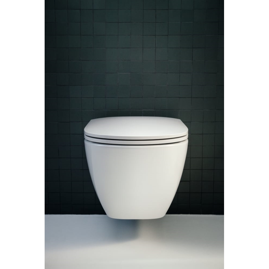 LAUFEN H8200830000001 - LUA Wall-hung Toilet, Ceramic/White