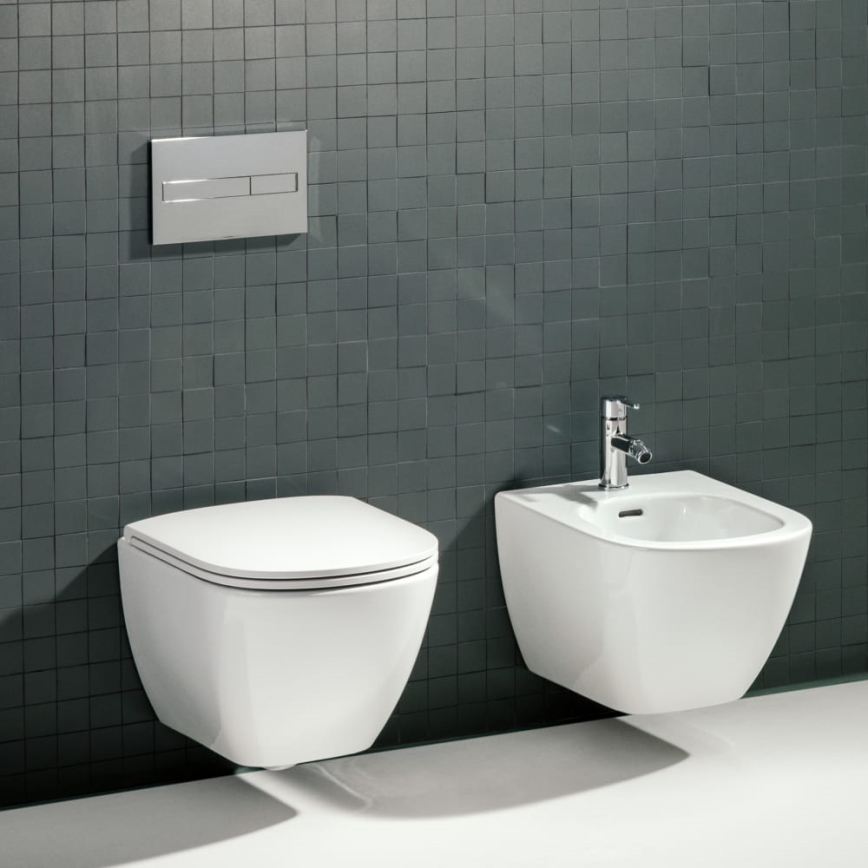 LAUFEN H8300810003021 - Wall-hung bidet LUA ceramics/white