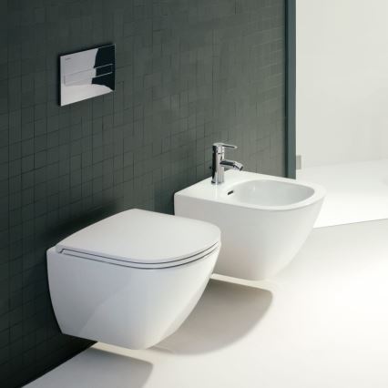 LAUFEN H8300810003021 - Wall-hung bidet LUA ceramics/white