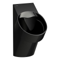 LAUFEN H8402860200001 - VAL sensor-operated urinal 230V, rear water inlet, rear outlet, ceramic/glossy black
