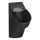 LAUFEN H8402867160001 - Urinal with VAL sensor (230 V), rear water inlet and rear waste outlet, ceramic, matte black