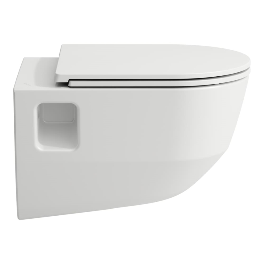 LAUFEN H8669540000001 - PRO wall-hung toilet ceramic/white + SoftClose PRO toilet seat duroplast/white