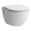 LAUFEN H8669540000001 - Wall-hung toilet PRO ceramic/white + SoftClose PRO toilet seat Duroplast/white