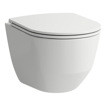 LAUFEN H8669550000001 - Wall-hung toilet PRO ceramic/white + SoftClose PRO toilet seat duroplast/white