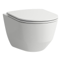 LAUFEN H8669570000001 - Wall-hung toilet PRO ceramic/white + SoftClose PRO toilet seat duroplast/white