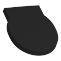 LAUFEN H8942827160001 - VAL SoftClose urinal lid, duroplast, matte black