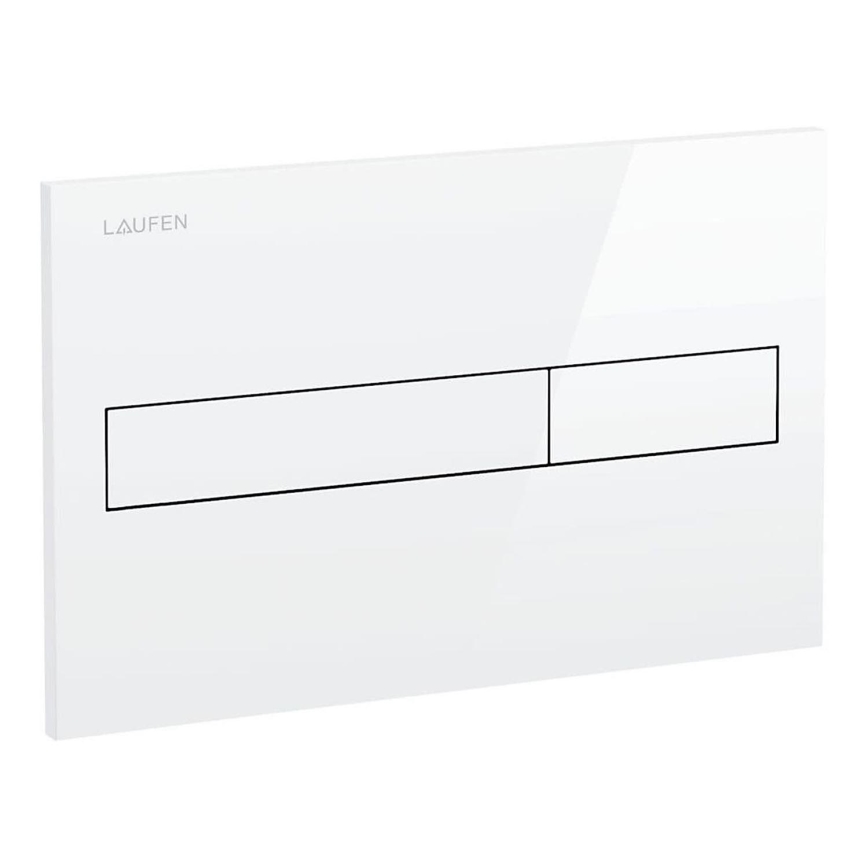LAUFEN H8956610000001 - DUAL LIS Dual-Flush Plate, White