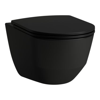 LAUFEN H8989667160001 - SoftClose PRO Toilet Seat, Duroplast/Black