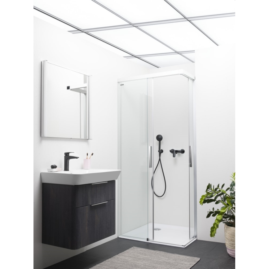 LAUFEN HF500702428000 - Basin tap LAURIN 16,2 cm titan matte black