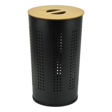 Laundry basket 46 l black