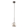 LAVA cable-hung pendant 1xG9/8W/230V bronze/smoky beige