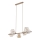 LAVA cable-hung pendant 7xG9/8W/230V beige/smoky beige