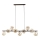 LAVA Cable-hung Pendant 9xG9/8W/230V Bronze/Smoked Beige