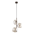 LAVA cable pendant light 3xG9/8W/230V bronze/smoked beige