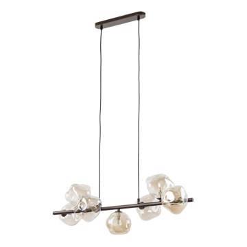 LAVA Cable Pendant Light 7xG9/8W/230V — Bronze / Smoky Beige