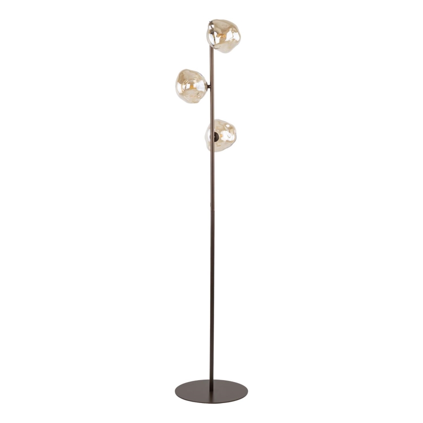LAVA floor lamp 3xG9/8W/230V bronze/smoky beige