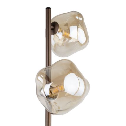 LAVA floor lamp 3xG9/8W/230V bronze/smoky beige