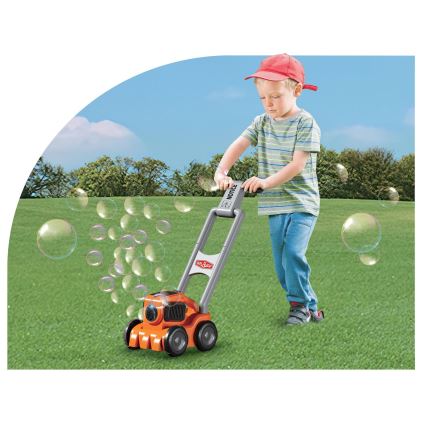 Lawn Mower with Bubble Blower and Light 4xAA