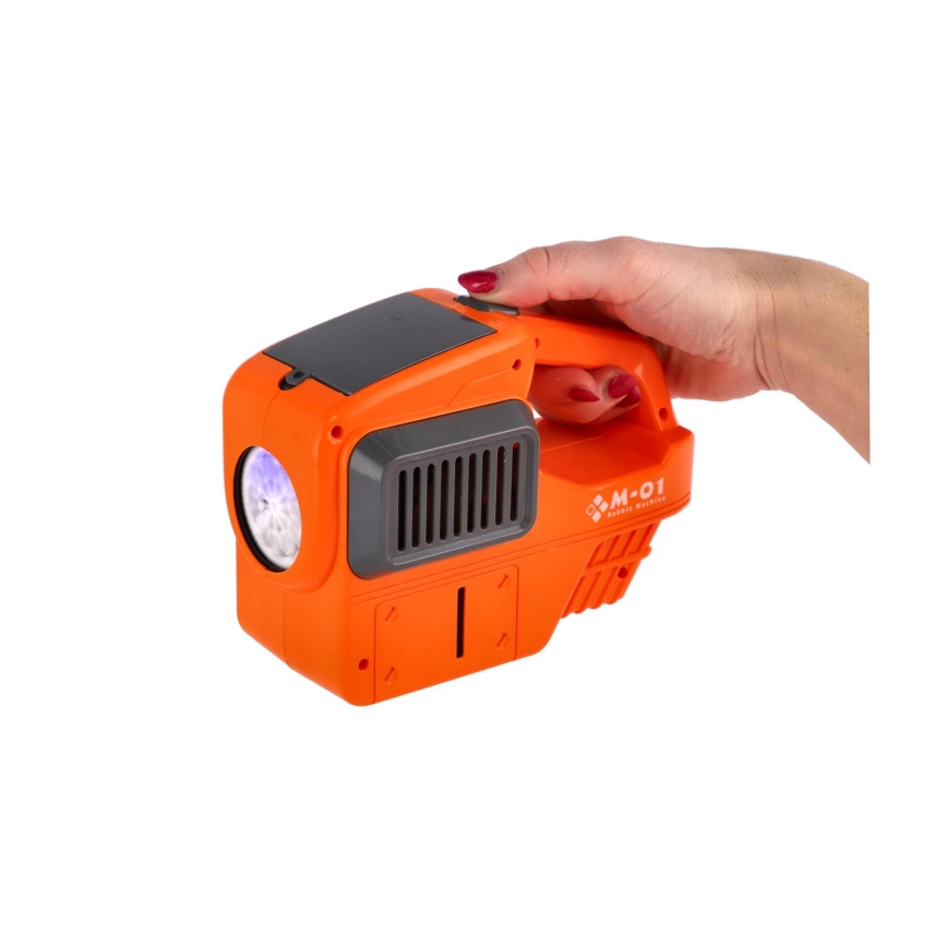 Lawn Mower with Bubble Blower and Light 4xAA