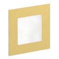 LDST AN-01-SZ-BZ9 - LED staircase light ANGEL 9xLED/1,2W/230V golden 6500K