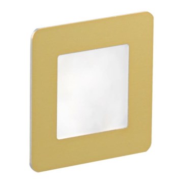 LDST DI-01-SZ-BC9 - LED staircase light DIANA 9xLED/1,2W/230V golden 3500K