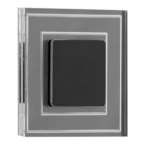 LDST KE-01-SC-BZ8 - LED staircase light KELLY 8xLED/1,2W/230V matte black 6500K