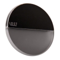 LDST RO-01-CB-BZ4 - LED staircase light ROBIN 4xLED/1,2W/230V glossy black 6500K