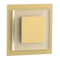 LDST SU-01-SZ-BC8 - LED staircase light  SUNNY 8xLED/1,2W/230V golden 3500K