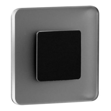 LDST SW-01-SC-BZ8 - LED staircase light SWIFT 8xLED/1,2W/230V matte black 6500K