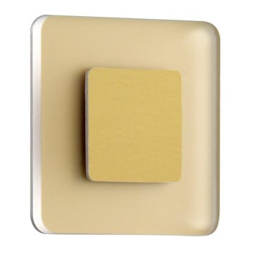 LDST SW-01-SZ-BC8 - LED staircase light SWIFT 8xLED/1,2W/230V golden 3500K
