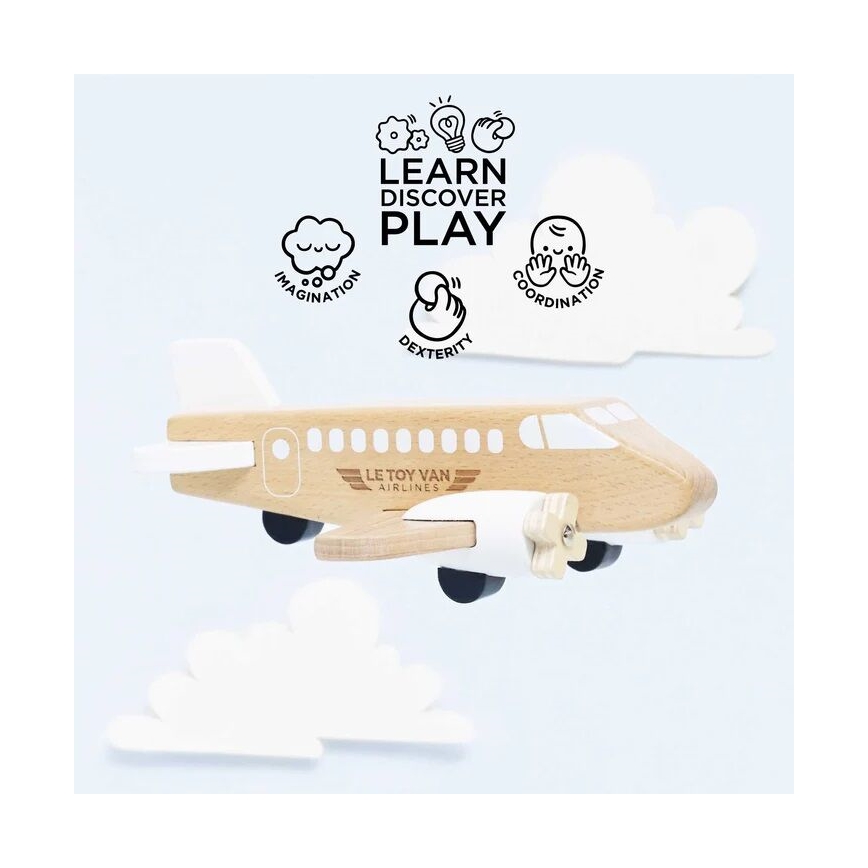 Le Toy Van - Wooden airplane