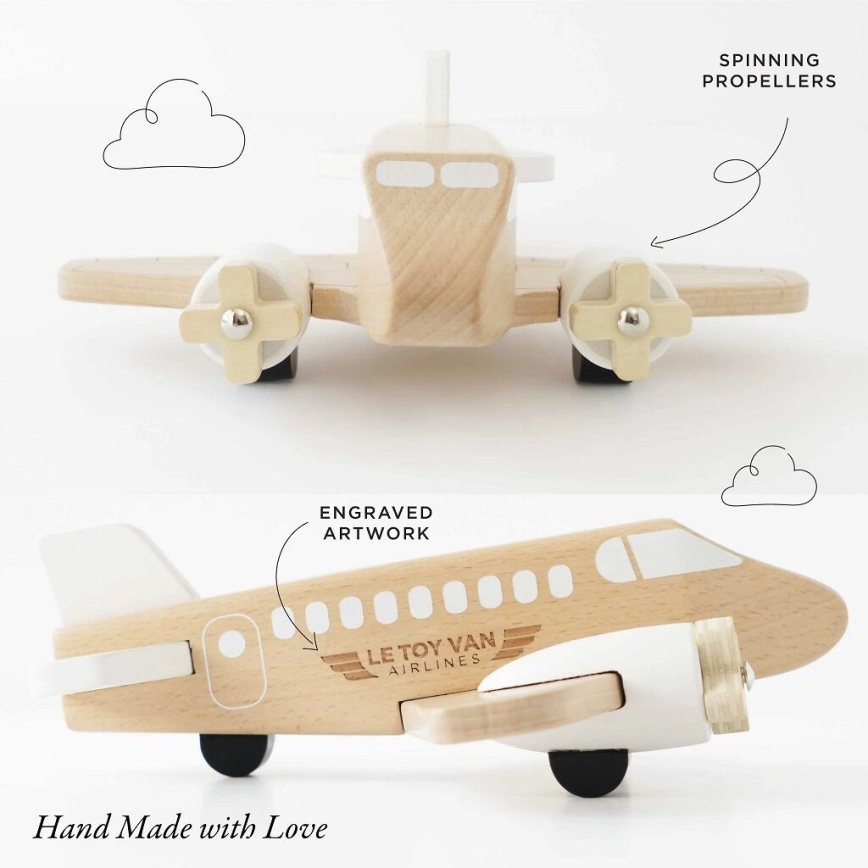 Le Toy Van - Wooden airplane