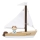 Le Toy Van - Wooden sailing boat with captain beech