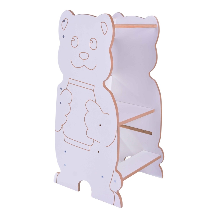 Learning tower BEAR white