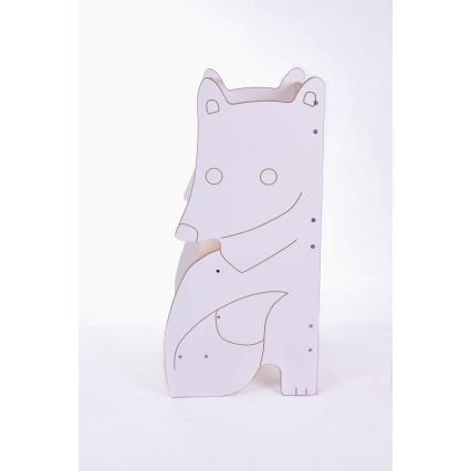 Learning tower FOX white/maple