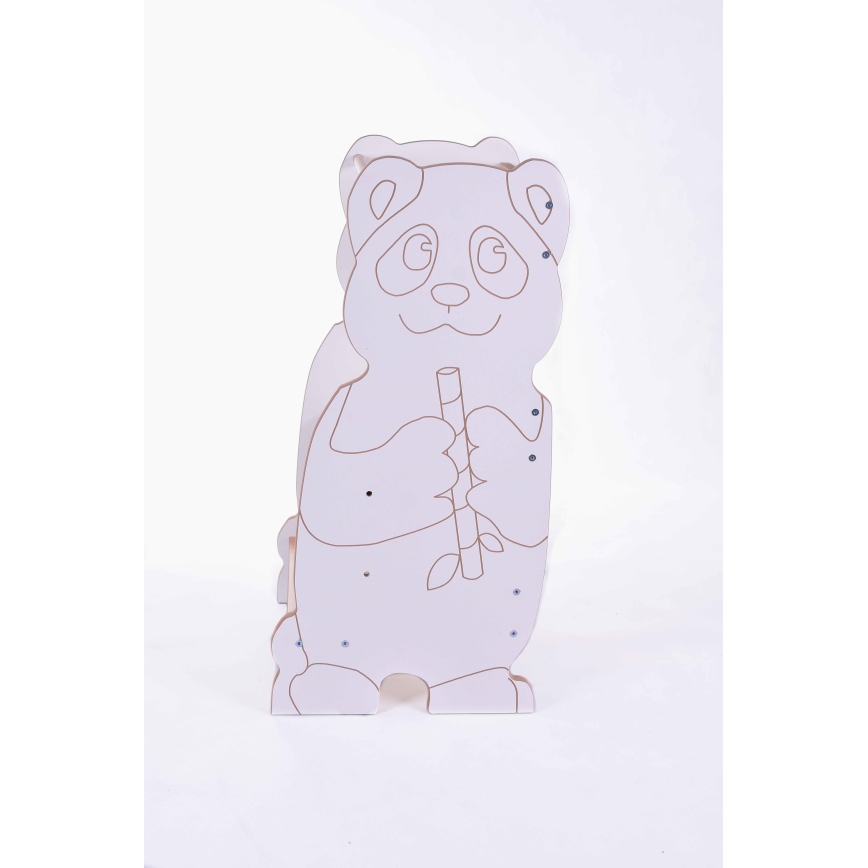 Learning tower PANDA white/maple