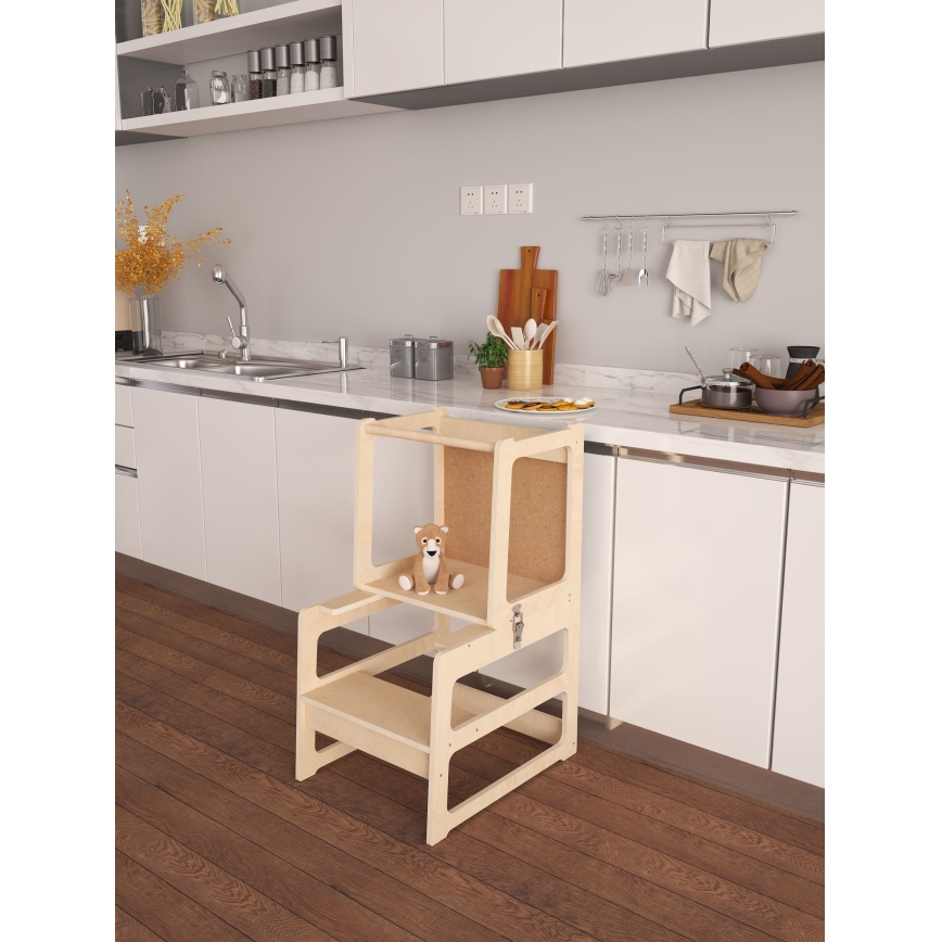 Learning tower with DRAW board 90x58,4 cm