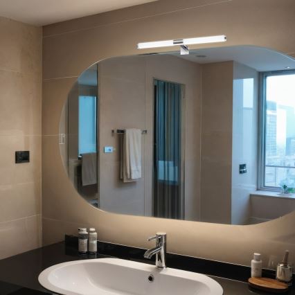 LED 2-in-1 bathroom mirror light APA LED/6W/230V 40 cm IP44 polished chrome