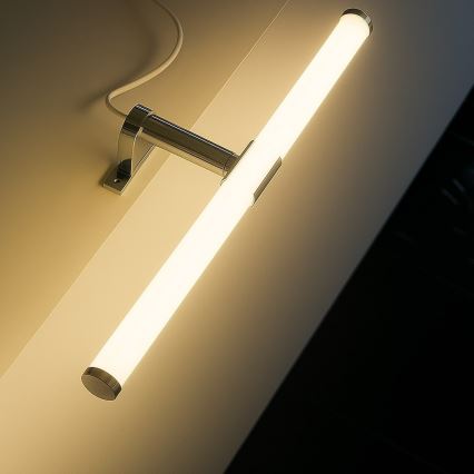 LED 2-in-1 bathroom mirror light APA LED/6W/230V 40 cm IP44 polished chrome